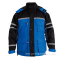 Blue with black Winter Jacket
